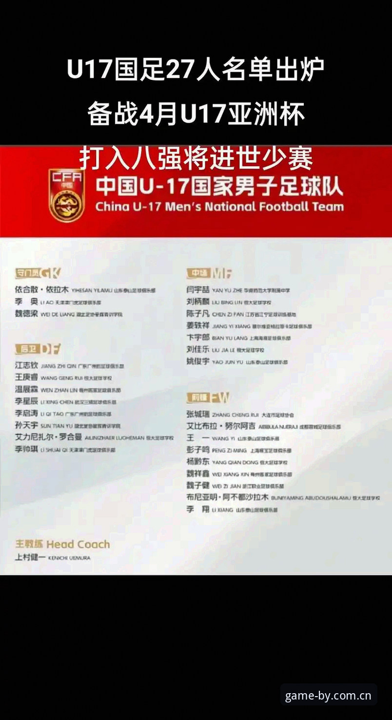 博业体育竞技体验 U17世界杯抽签结果深度解析:中国足球小将备战必备知识